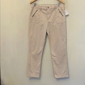 STS Blue off white Caroline high rise straight leg trousers Size 31 New
